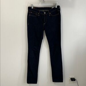 Evisu Dark Wash Skinny Jeans